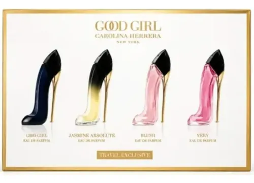 Carolina Herrera Good Girl Set Travel Edp Mujer 4 X 7 Ml
