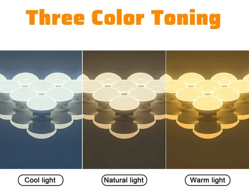 Luz Led Usb Para Espejo De Tocador, Atenuación Tricolor