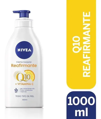 Crema Corporal Nivea Reafirmante Q10 1000 ml Neutra