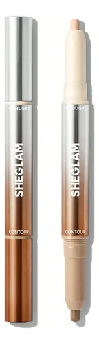 Sheglam Fine Line 2 In 1 Nose Contour & Highlight Pen Tono Del Maquillaje Umber