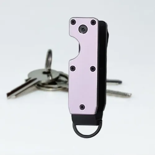 Jsjx Organizador Clave Minimalista Compacto De Violeta