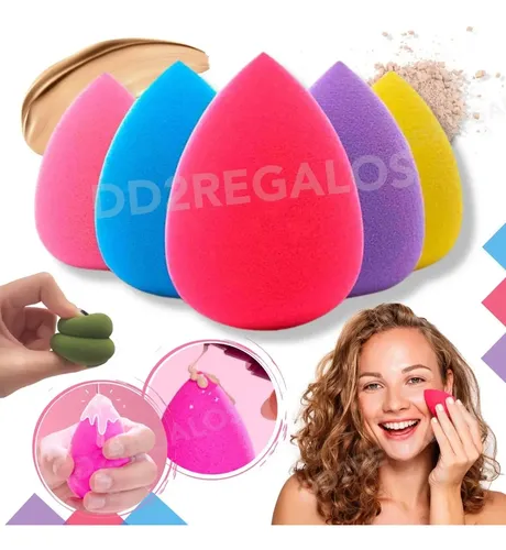 Esponjas Blender Aplicar Maquillaje Base Corrector Gota