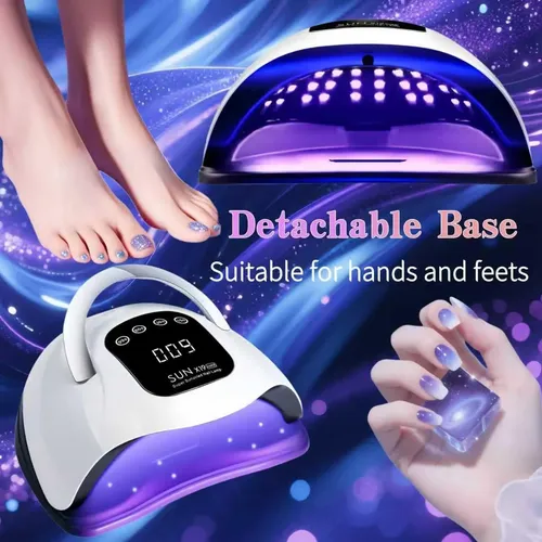 Secador De Uñas Led Uv 320w Profesional Con Sensor Y Timer