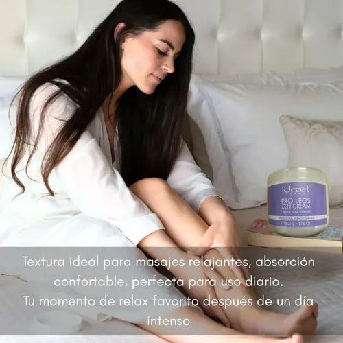 Crema Piernas Relajante Idraet Pro Legs Zen Masajes 500g