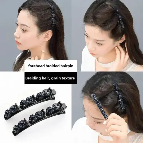 Clip De Diamante Falso Para Accesorios De Cabello