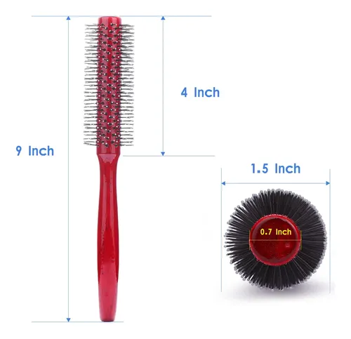 Cepillo Para Cabello Perfehair Pequeño Redondo Para Secado Y