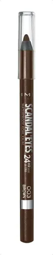 Delineador Gel Waterproof Scandaleyes 003 Brown 24h