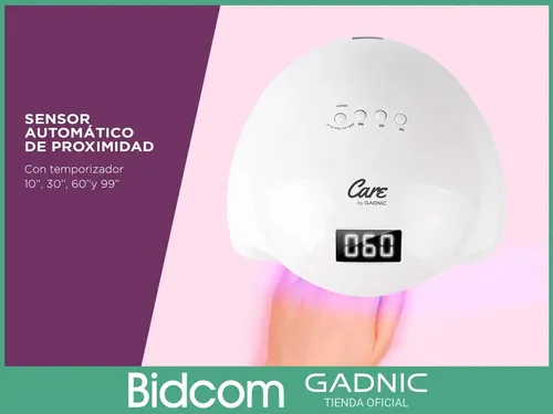 Cabina Para Uñas Uv Led Gadnic 48w Manicura Profesional 220v