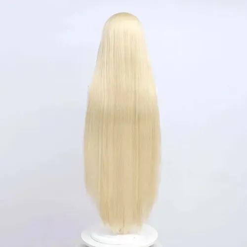 Peluca Dorada, Larga, De Chobits, Chi Straight, Anime, Para
