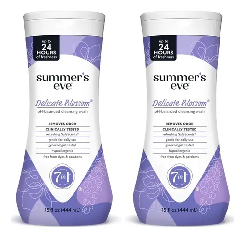 Lavado Íntimo Delicate Blossom 15 Oz (2 Uds) Summer’s Eve
