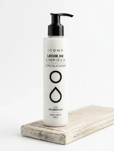 Leche De Limpieza Con Siliconas Icono Calmante Liviana Bio A