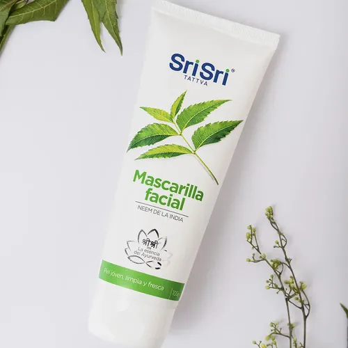 Mascarilla Facial Srisri Ayurveda Con Neem De India X 100ml