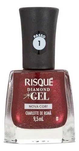Esmalte Diamond Gel Risque Color Charlotte de Granada – Rojo