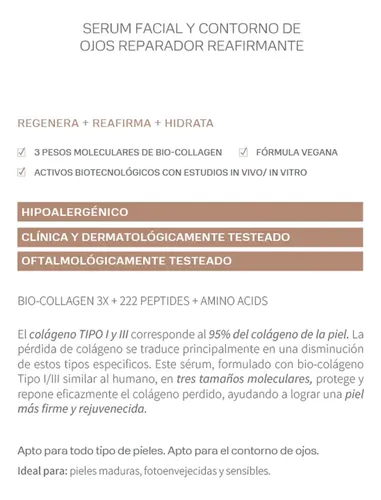 Bek Triple Bio-collagen Facial Cuidado Piel X 30ml