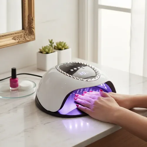 Cabina Para Uñas Manos Pies Led Uv 240w Temporizador 220v