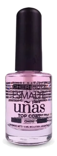 Cherimoya Top Coat Esmalte Tradicional Uñas 10 Ml