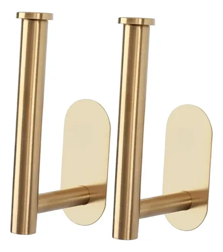 Alzapaños Multiusos Para Cortinas De Baño, 2 Unidades, Dorad