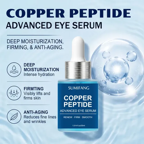 Cobre Péptidos Ojos: Renueva, Suaviza Líneas Y Repara