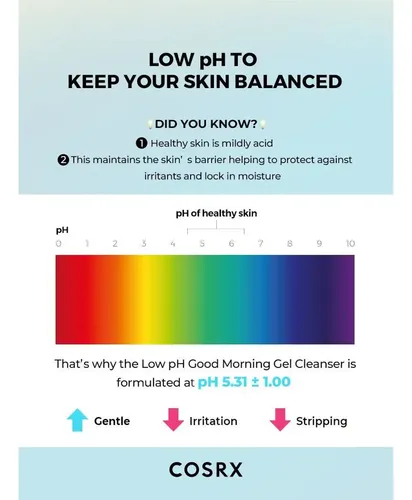 Cosrx Gel Low Ph De Limpieza Facial Diario 150ml Coreano