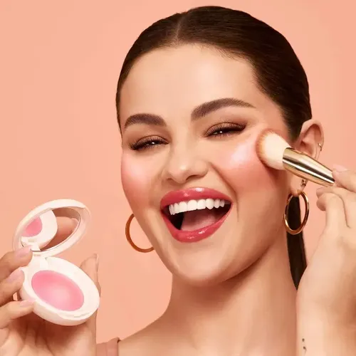 Rubor Polvo Chispeante Nude Mauve Hope Rare Beauty Cruelty Free