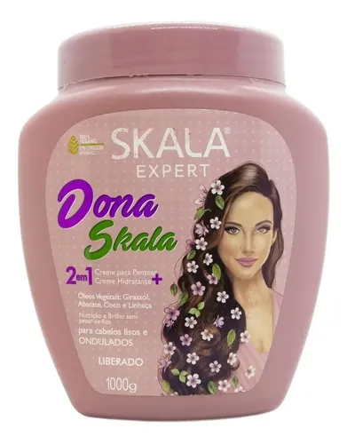 Skala Dona Máscara 2en1 X 1kg Baño De Crema Tratamiento