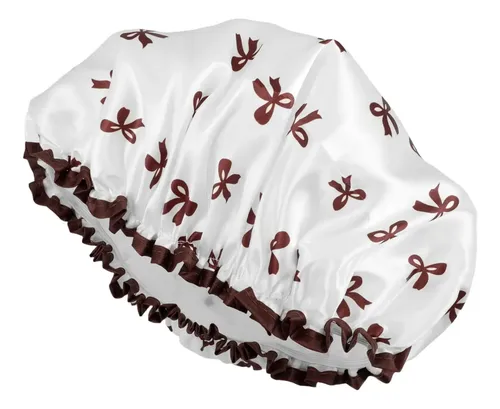 Gorro De Ducha Elástico Para Mujer, Cabello Rizado, Reutiliz