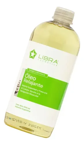Libra Oleo Aceite Relajante Para Masajes X 500ml X 2