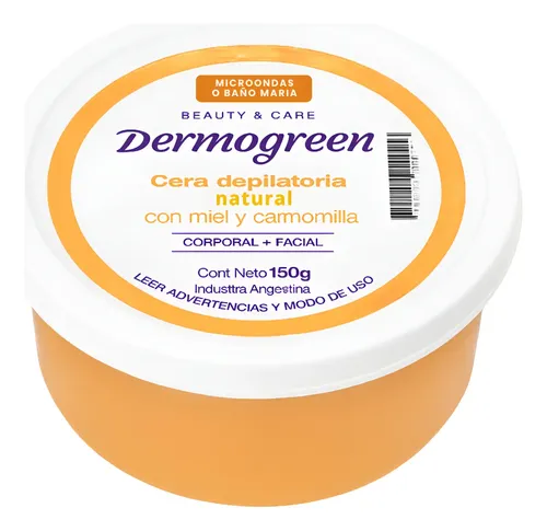 Cera Depilatoria Natural Facial Corporal Microondas 150g