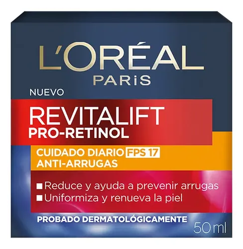 L’Oréal Paris Crema Día Revitalift Retinol Day Cream 50mL