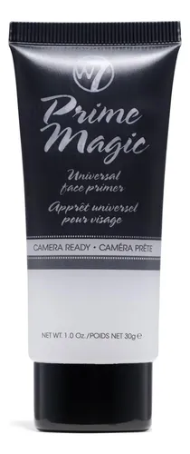 Primer Facial W7 Prime Magic Transparente Maquillaje Vegano