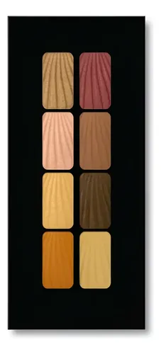 Paleta De Sombras X 8 Heburn Cálidos