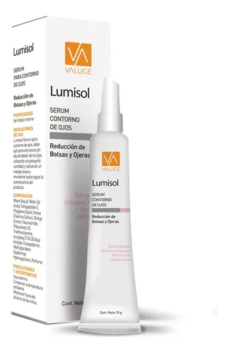 Lumisol Serum Para Parpados Bolsas Y Contorno De Ojos 15gr