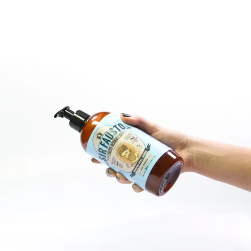Shampoo Para Cabello Sir Fausto Barbería Peluquería X 500ml