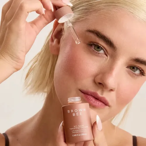 Autobronceante Serum Facial Con Acido Hialuronico Brown Bee