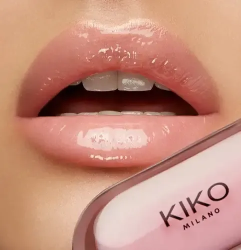 Kiko Milano Lip Volume Plumping Effect Lip Cream. Original. Acabado Brillante Color Rosa