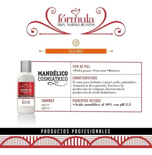 Norma Bustos Mandelico Cosmiatrico X 250 Gr