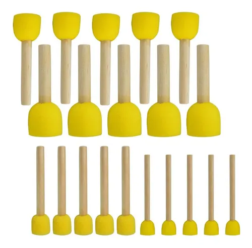Juego De Esponjas Redondas De 120 Piezas, Herramientas De Pi