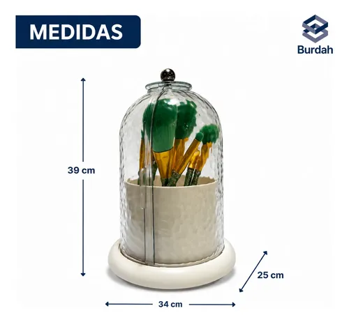 Organizador De Maquillaje Burdah Capsula