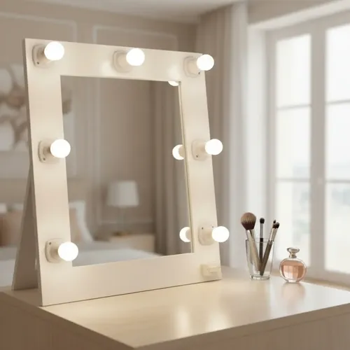 Espejo Maquillaje 70×60 Led 7 Luces Hollywood Todoespejos
