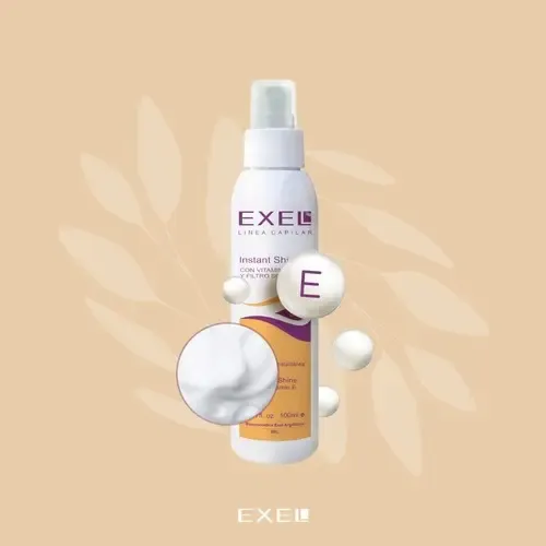 Spray Capilar Instant Shine Con Filtro Solar Exel X100ml