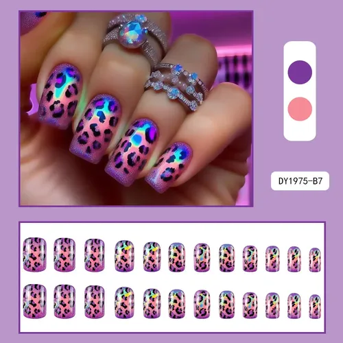 Diseño De Uñas Con Estampado De Leopardo Picante – Aura