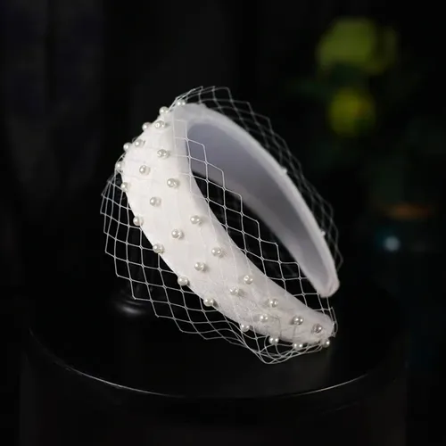 Diadema De Perlas, Diadema De Boda, Accesorio Para El Pelo D