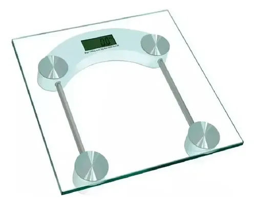 Balanza De Baño Corporal Digital 180kg Vidrio Estilo Moderno