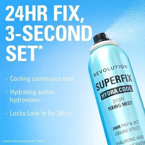 Spray Fijador De Maquillaje Revolution Superfix Hydra Cool