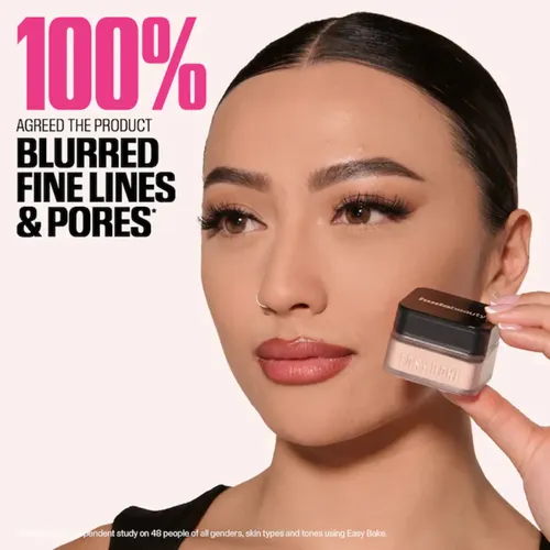 Huda Beauty Baby Bake – Polvo Facial Tamaño Viaje -6g Tono Peach Pie