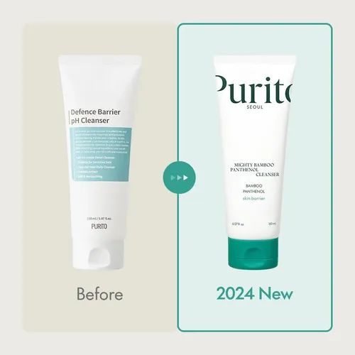 Purito Bamboo Panthenol Gentle Face Cleanser 150ml Moisturiz