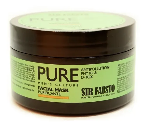 Sir Fausto Pure Máscara Facial Purificante Detox X 100ml