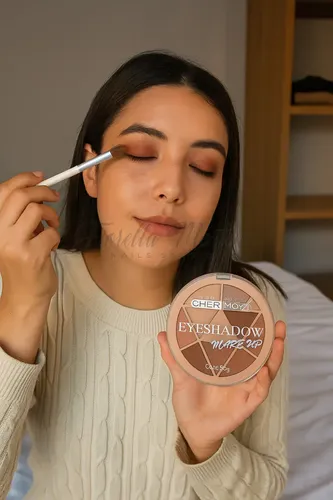 Paletas De Sombras Para Ojos Nuevos De Cherimoya 8,8 G Color Paleta N2