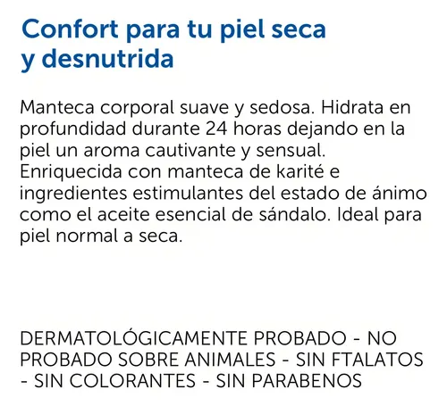 Body Butter De Sándalo Just