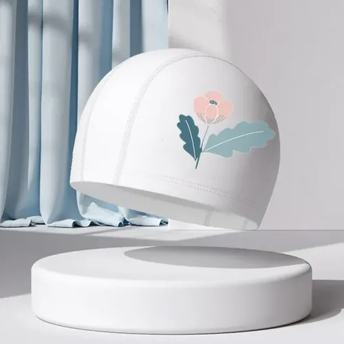 Gorra De Baño Elástica Impermeable For Niños